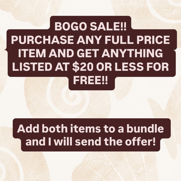 BOGO SUMMER SALE - Picture 1 of 1